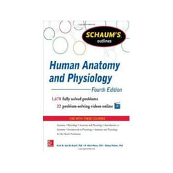 ISBN Schaum's Outline of Human Anatomy and Physiology 4e book Biology English Paperback 432 pages