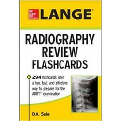 ISBN LANGE Radiography Review Flashcards 1e book Educational English Paperback 296 pages