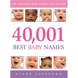 ISBN 40, 001 Best Baby Names book English Paperback 496 pages
