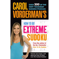 ISBN Carol Vorderman's How to Do Extreme Sudoku, English, 448 pages