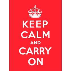 ISBN Keep Calm and Carry On, English, Paperback, 160 pages