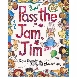 ISBN Pass The Jam, Jim, English, 32 pages