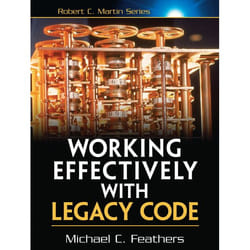 Pearson Education Working Effectively with Legacy Code book Programming Paperback 456 pages