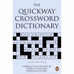 ISBN The Quickway Crossword Dictionary, English, 672 pages
