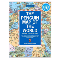 ISBN The Penguin Map of the World, Michael Middleditch, Penguin Books, 01/08/2002, 1 pc(s)
