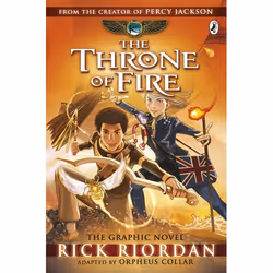 ISBN The Throne of Fire: The Graphic Novel (The Kane Chronicles Book 2), English, Paperback, 160 pages
