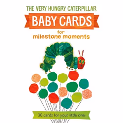 ISBN Very Hungry Caterpillar Baby Cards for Milestone Moments, English, 30 pages