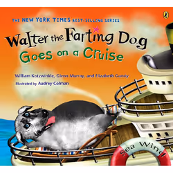 ISBN Walter the Farting Dog Goes on a Cruise, English, Paperback, 32 pages