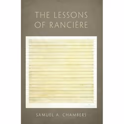ISBN The Lessons of Ranciere, English, Hardcover, 240 pages
