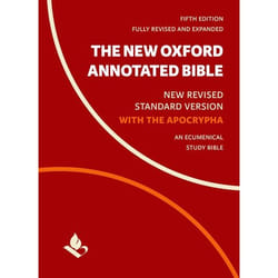 ISBN The New Oxford Annotated Bible with Apocrypha ( New Revised Standard Version ) book English Hardcover