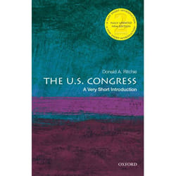 ISBN The U.S. Congress: A Very Short Introduction 168 pages English