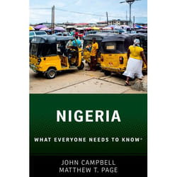 ISBN Nigeria ( What Everyone Needs to Know ) book English Hardcover 240 pages
