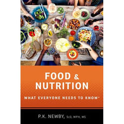 ISBN Food and Nutrition ( What Everyone Needs to Know ) book English Hardcover 192 pages