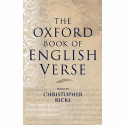ISBN The Oxford Book of English Verse, 752 pages