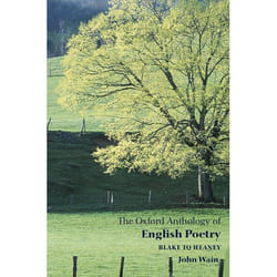ISBN The Oxford Anthology of English Poetry Volume II ( Blake to Heaney ) book 800 pages