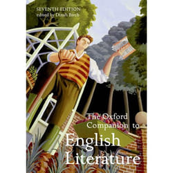 ISBN The Oxford Companion to English Literature