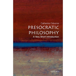 ISBN Presocratic Philosophy: A Very Short Introduction 168 pages English
