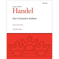 ISBN Four Coronation Anthems book