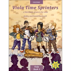 ISBN Viola Time Sprinters + CD ( A third book of pieces for viola ), Kathy Blackwell, David Blackwell, Any gender, Oxford Uni ...