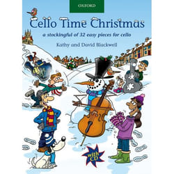 ISBN Cello Time Christmas + CD ( A stockingful of 32 easy pieces for cello ) book