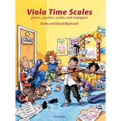 ISBN Viola Time Scales ( Pieces puzzles scales and arpeggios ) book