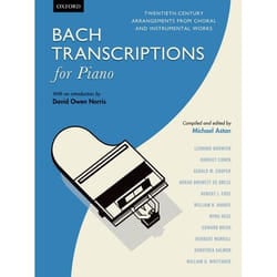 ISBN Bach Transcriptions for Piano ( Twentieth-century arrangements from choral and instrumental works ) book