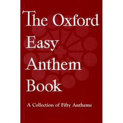 ISBN The Oxford Easy Anthem book