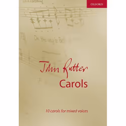 ISBN John Rutter Carols ( 10 carols for mixed voices ), John Rutter, Any gender, Oxford University Press, 18/08/2005, 1 pc(s)