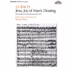 ISBN Jesu Joy of Man's Desiring, Johann Sebastian Bach, Myra Hess, Any gender, Oxford University Press, 14/02/1935, 3 min, 1  ...