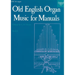 ISBN Old English Organ Music for Manuals 6 book