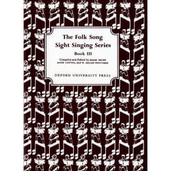 ISBN Folk Song Sight Singing 3 book 24 pages