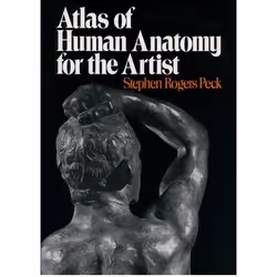 ISBN Atlas of Human Anatomy for the Artist, English, Hardcover, 288 pages