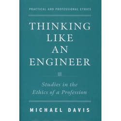 ISBN Thinking Like an Engineer ( Studies in the Ethics of a Profession ) book English Hardcover 256 pages