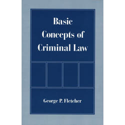 ISBN Basic Concepts of Criminal Law 240 pages English