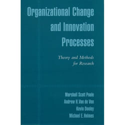 ISBN Organizational Change and Innovation Processes ( Theory and Methods for Research ) English