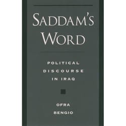 ISBN Saddam's Word ( Political Discourse in Iraq ) book English Hardcover 288 pages