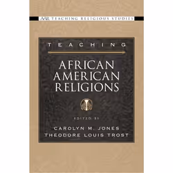 ISBN Teaching African American Religions, English, Hardcover, 272 pages