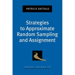 ISBN Strategies to Approximate Random Sampling and Assignment 216 pages English