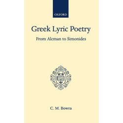 ISBN Greek Lyric Poetry from Alcman to Simonides book 456 pages