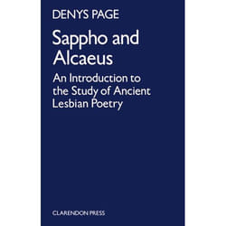 ISBN Sappho and Alcaeus ( An Introduction to the Study of Ancient Lesbian Poetry ) book 350 pages