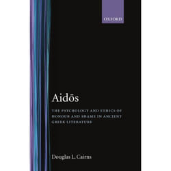 ISBN Aidos ( The Psychology and Ethics of Honour and Shame in Ancient Greek Literature ) book 490 pages