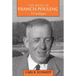 ISBN The Music of Francis Poulenc (1899-1963) ( A Catalogue ) English