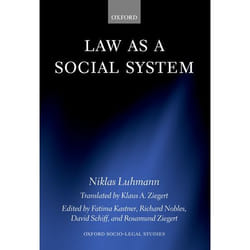 ISBN Law as a Social System book English Paperback 512 pages
