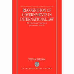ISBN Recognition of Governments in International Law ( With Particular Reference to Governments in Exile ), English, Paperbac ...
