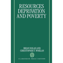 ISBN Resources Deprivation and Poverty book 272 pages