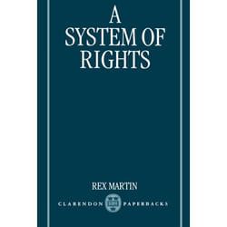 ISBN A System of Rights book English Hardcover 446 pages