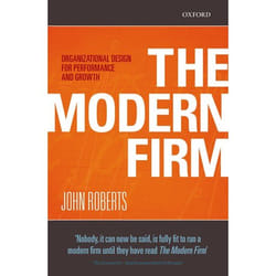 ISBN The Modern Firm ( Organizational Design for Performance and Growth ) book English Hardcover 336 pages