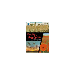 Project X Origins Graphic Texts Dark Red Book Band Oxford Level 20 For the Fallen and other poems by