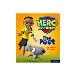 Hero Academy Oxford Level 4 Light Blue Book Band The Pest by Bradman & Tony