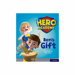 Hero Academy Oxford Level 4 Light Blue Book Band Bens Gift by Bradman & Tony